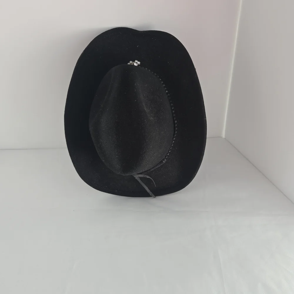 Shyanne Black Cowboy Hat with Crystal Accents‎